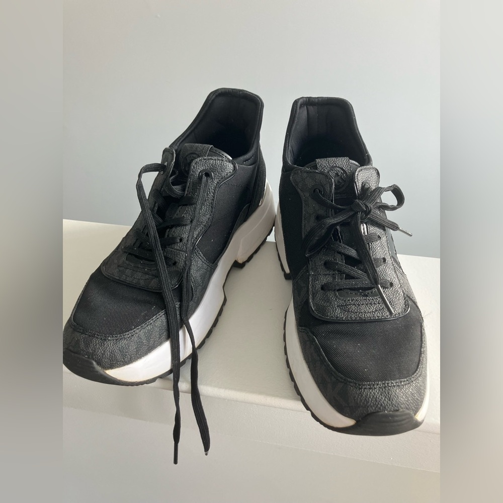 Michael Kors Black and White Sneakers